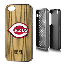 Load image into Gallery viewer, Team ProMark MLB Cincinnati Reds Rugged Series Phone Case iPhone 5/5s, 5.75 x 2.75, Brown
