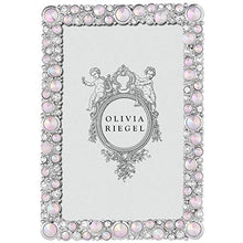 Load image into Gallery viewer, Rose McKenzie Silver Crystal Pink 4x6 Frame by Olivia Riegel - 4x6
