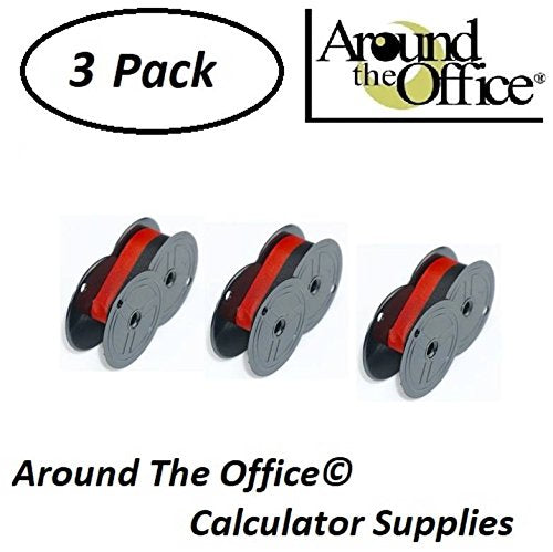 Around The Office Compatible Package of 3 Individually Sealed Ribbons Replacement for FACIT 7264 Calculator