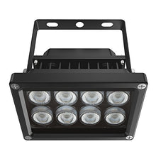 Load image into Gallery viewer, Univivi IR Illuminator 90 Degree Wide Angle 8-LEDs IR Infrared Light for Security Cameras.
