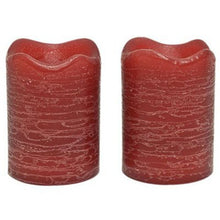 Load image into Gallery viewer, Sterno Home CG10288CU45 Pomegranate-Scented Flameless Candle, Currant, 2-Pack
