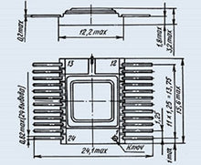 Load image into Gallery viewer, S.U.R. &amp; R Tools 556RT5 Analogue 3604 IC/Microchip USSR 2 pcs
