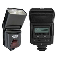 Load image into Gallery viewer, Vivitar VIV-DF-293-SON Bounce Zoom Swivel with LCD DSLR Flash for Sony
