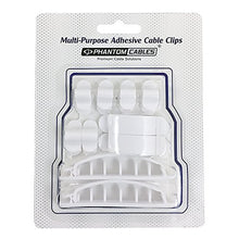 Load image into Gallery viewer, Cable Clips Multi-Pack - Adhesive - White (10 Pack)
