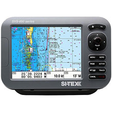 Load image into Gallery viewer, SI-TEX SVS-880C 8&quot; Chartplotter w/Internal GPS Antenna &amp; Navionics Card
