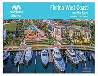 MAPTECH PAPER CHARTS Maptech ChartKit Book w/Companion CD - Florida West Coast & The Keys
