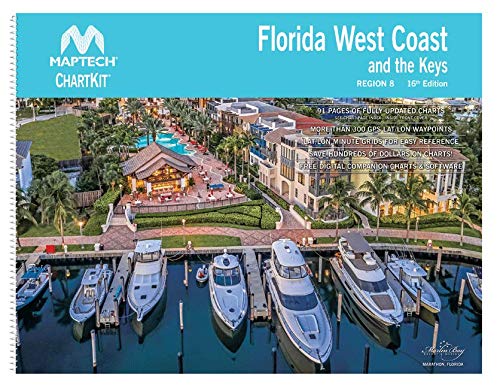 MAPTECH PAPER CHARTS Maptech ChartKit Book w/Companion CD - Florida West Coast & The Keys