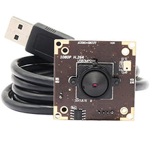 Load image into Gallery viewer, 3.0 megapixel WDR USB Camera with 3.7mm pinhole Lens Adopt Micron AR0331 Sensor, Dynamic Range up to 100 dB
