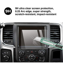 Load image into Gallery viewer, YEE PIN Screen Protector Compatible with 2013-2018 Ram 1500/Ram 2500/Ram 3500 Uconnect 8.4 Inch Center Control Touch Screen Premium Tempered Glass Screen Protector
