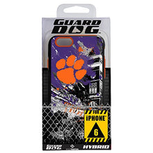 Load image into Gallery viewer, Guard Dog Collegiate Hybrid Case for iPhone 6 / 6s  Paulson Designs  Clemson Tigers

