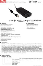 Load image into Gallery viewer, Meanwell GST280A24-C6P External Power Adaptor - 280W 24V 11.67A
