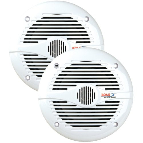 Boss Audio MR60W - 6.5 2-Way Marine Speakers PAIR