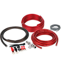 Load image into Gallery viewer, Belva BPK4 4 Gauge Amp Kit with Speaker Cable (CCA Wiring, NO RCA)
