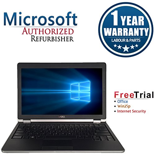 Dell E6220 12.5in Laptop Computer(Intel Core i5 2520M 2.5G,4G RAM DDR3,320G HDD,Windows 10 Professional)(Renewed)