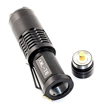 Load image into Gallery viewer, BESTSUN 2 Pack SK98 LED Tactical Flashlight 5 Mode Zoomable Mini Flashgliht 2500 High Lumen Military Grade Handheld Flashlight Water Resistant Ultra Bright Tac Light Adjustable Focus Pocket Torch
