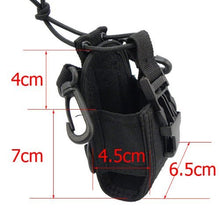 Load image into Gallery viewer, Tenq 3in1 Multi-Function Universal Pouch Bag Holster Case for GPS Pmr446 Motorola Kenwood Midland Icom Yaesu Two Way Radio Transceiver Walkie Talkie 20b
