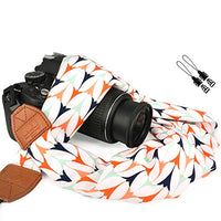 Elvam Universal Men and Women Scarf Camera Strap Belt Compatible with DSLR, SLR, Instant,Digital Camera - (Watercolor)