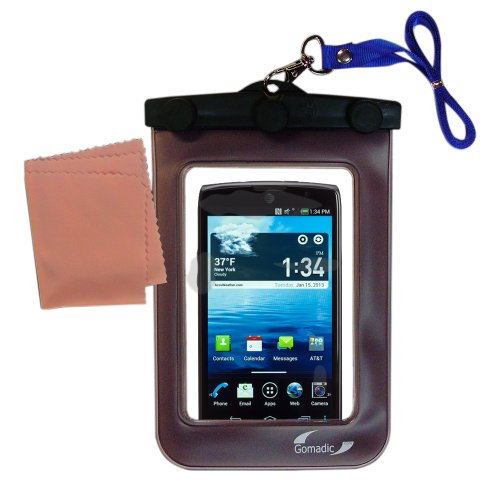 Gomadic Outdoor Waterproof Carrying case Suitable for The Pantech Discover to use Underwater - Keeps Device Clean and Dry