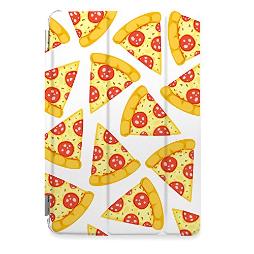 CasesByLorraine Apple iPad Air 2 Case, Pizza Slice Pattern Cute Smart Cover for iPad Air 2 with auto Sleep & Wake Function - P89