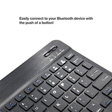 Load image into Gallery viewer, Zebra ET50 (10.1 in) Keyboard, BoxWave [SlimKeys Bluetooth Keyboard] Portable Keyboard with Integrated Commands for Zebra ET50 (10.1 in) - Jet Black

