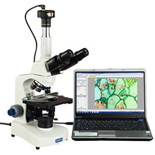 Load image into Gallery viewer, OMAX 40X-2500X Digital Trinocular Compound Siedentopf LED Microscope with Kohler Illuminator and 9MP Camera
