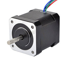 Load image into Gallery viewer, STEPPERONLINE Nema 17 Stepper Motor Bipolar 2A 59Ncm(84oz.in) 48mm Body 4-lead W/ 1m Cable and Connector compatible with 3D Printer/CNC
