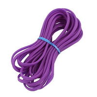 Aexit 4mm Dia Cord Management Tight Braided PET Expandable Sleeving Cable Wrap Sheath Cable Sleeves Purple 16Ft