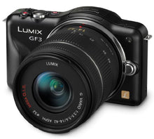 Load image into Gallery viewer, Panasonic Lumix DMC-GF3KK 12 MP Micro 4/3 Mirrorless Digital Camera with 3-Inch Touchscreen LCD and 14-42mm Zoom Lens (Black) (Discontinued by Manufacturer)

