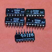 S.U.R. & R Tools K131LA6 Analogue SN74H40N IC/Microchip USSR 10 pcs