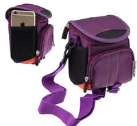 Navitech Purple Instant Camera Carrying Case and Travel Bag Compatible with The Fujifilm instax Mini 9 Instant Camera (with Compartment Compatible with The Shots of Film)
