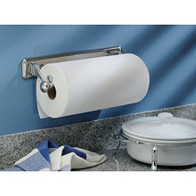 Load image into Gallery viewer, I Design York Lyra Stainless Steel Wall Mount Paper Towel Holder   15.3&quot; X 5.2&quot; X 2&quot;, Chrome
