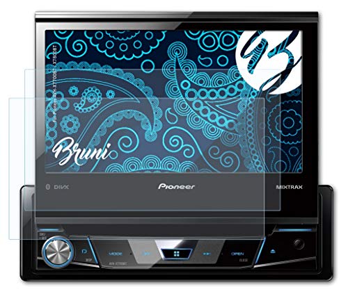 Bruni Screen Protector Compatible with Pioneer AVH-X7700BT / X7800BT Protector Film, Crystal Clear Protective Film (2X)