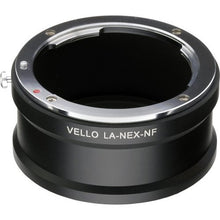 Load image into Gallery viewer, Vello F Mount Lens Adapter Compatible with Sony NEX Camera and Nikon
