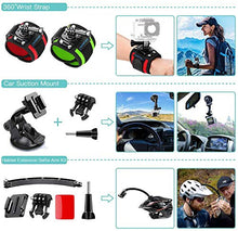 Load image into Gallery viewer, SmilePowo 51-in-1 Action Camera Accessories Kit for GoPro Hero 10 9 8 Max 7 6 5 4 3 3+ 2 1 Black GoPro 2018 Session Fusion Silver White Insta360 DJI AKASO APEMAN YI Campark XIAOMI Action Camera
