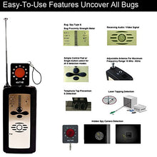 Load image into Gallery viewer, Spy Matrix Law Grade Pro-10G is the # 1 GPS Tracker Counter Surveillance PRO Sweep - Upgraded Professional Multifunctional Handheld Security Bug Detector Detects All Active GPS Trackers Hidden Cameras
