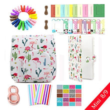 Load image into Gallery viewer, Ngaantyun 8 in 1 Accessories Bundles for Fujifilm Instax Mini 8/9 Camera (Flamingo Cactus Case/Close-up Lens/Album/Wall Hang Frames/Film Stickers/Corner Sticker)
