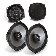 Load image into Gallery viewer, KICKER Motorcycle 5.25 inch and 6x9 Speaker Package 2 ohm Version.

