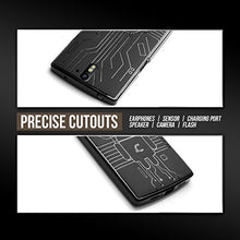 Load image into Gallery viewer, OnePlus One Case, Cruzerlite Bugdroid Circuit TPU Case Compatible for OnePlus One - Black
