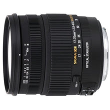 Load image into Gallery viewer, Sigma 17-70mm f/2.8-4 DC Macro OS HSM Lens for Sony Mount Digital SLR Cameras

