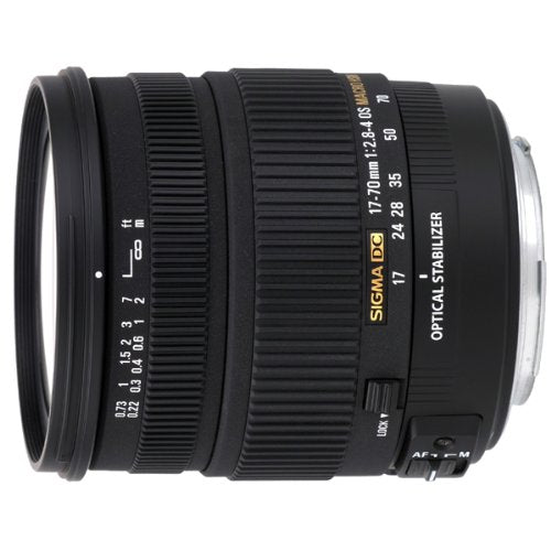 Sigma 17-70mm f/2.8-4 DC Macro OS HSM Lens for Sony Mount Digital SLR Cameras