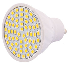 Load image into Gallery viewer, Aexit GU10 SMD Wall Lights 2835 60 LEDs Plastic Energy-Saving LED Lamp Bulb Warm White AC Night Lights 220V 6W

