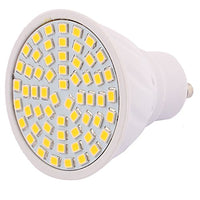 Aexit GU10 SMD Wall Lights 2835 60 LEDs Plastic Energy-Saving LED Lamp Bulb Warm White AC Night Lights 220V 6W