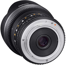 Load image into Gallery viewer, Samyang 10 mm T3.1 VDSLR II Manual Focus Video Lens for Sony E-Mount Camera
