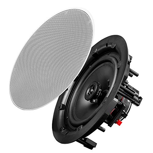 OSD Audio 8 Trimeless Thin Bezel in-Ceiling/in-Wall Speaker Pair 120W - ACE800