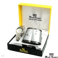 Mark Naimer Lovely Brand New Gentlemens Watch with Quartz Movement in Solid Base metal and Base metal ,Pen, and Radio.