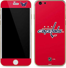 Load image into Gallery viewer, Skinit Decal Phone Skin Compatible with iPhone 6/6s - Officially Licensed NHL Washington Capitals Solid Background Design
