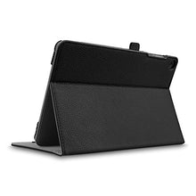Load image into Gallery viewer, Fintie Asus ZenPad 3S 10 Z500M / ZenPad Z10 ZT500KL Case - Multi-Angle Viewing Folio Stand Cover with Pocket for ZenPad 3S 10 / Verizon Z10 9.7-inch Tablet (Black)
