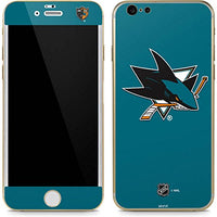 Skinit Decal Phone Skin Compatible with iPhone 6/6s - Officially Licensed NHL San Jose Sharks Solid Background Design