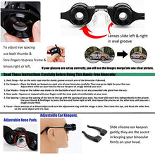 Load image into Gallery viewer, Professional Hands-Free Binocular Glasses for Fishing, Bird Watching, Sports, Concerts, Theater, Opera, TV, Sight Seeing, Hands-Free Opera Glasses for Adults Kids (Green Film Optics)-Upgraded
