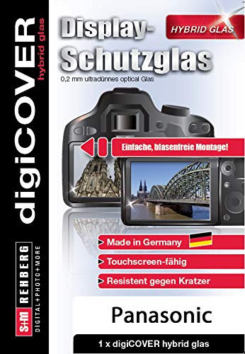 digiCOVER Hybrid Glas Panasonic DMC-TZ71 / TZ81 / TZ101 / TZ202